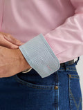 Wrangler® George Strait™ Long Sleeve Button Down Shirt - Bubble Pink