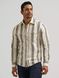 Wrangler Retro® Premium Stripe Western Snap Shirt