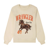 Wrangler® Crew Fleece - Regular Fit - Antique White - 112383952