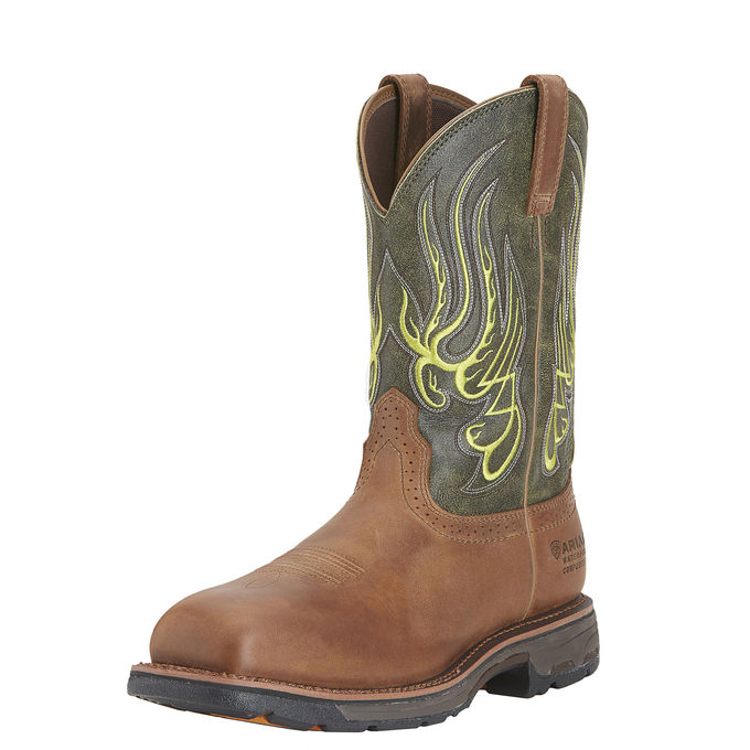 ARIAT - Men's WorkHog Mesteno Waterproof Composite Toe Work Boot #10015400