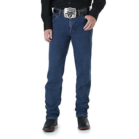 WRANGLER - Men's Premium Performance advanced Comfort Cowboy Cut Regular Fit Jeans #47MACMS