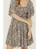 Wrangler Women's Romantic Flutter Sleeve Dress