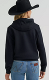 Wrangler Women's Retro® Steer Head Graphic Hoodie - Black Beauty
