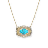 SpurWest Mini Belt Buckle Necklace