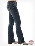 COWGIRL TUFF - Women's Original Don't Fence Me In Dark Wash Jeans #JDARKW