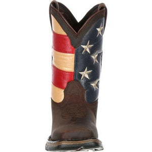 DURANGO - Kid's Lil' Rebel By Durango Little Kids' Flag Western Boot #DBT0159