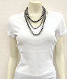 Handmade 24" Navajo Bead Necklace