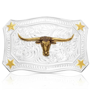 Lone Star Legacy Buckle with Longhorn