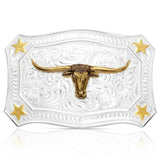 Lone Star Legacy Buckle with Longhorn