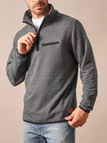 Kimes Ranch Men's Lambert 1/4-Zip Pullover - Black