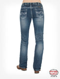 COWGIRL TUFF - Women's Edgy Jeans #C01-JEDGYJ-MWH