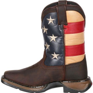 DURANGO - Kid's Lil' Rebel By Durango Little Kids' Flag Western Boot #DBT0159