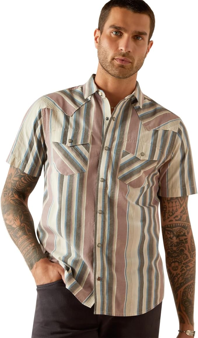 ARIAT Men's Hughie Retro Fit Shirt