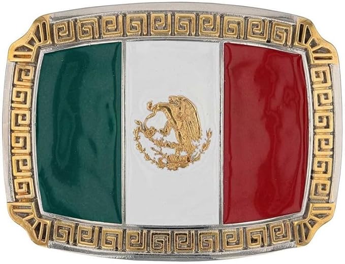 Pride of Mexico Attitude Buckle