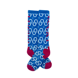 Lucky Chuck Cowgirls on the High Maintenance/Sky Blue Socks