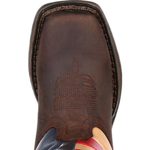 DURANGO - Kid's Lil' Rebel By Durango Little Kids' Flag Western Boot #DBT0159