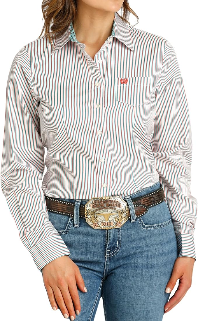 CINCH - Women's Multicolor Stripe Shirt