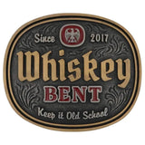 Keep it Old School Whiskey Bent Buckle