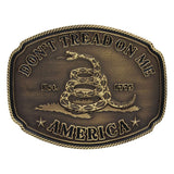 American Gadsden Don't Tread on Me Heritage Attitude Buckle