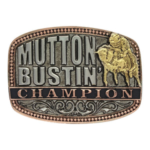 Little Attitude Mutton Bustin Champion Buckle