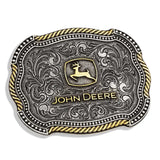 John Deere Scalloped Duo Attitude Buckle