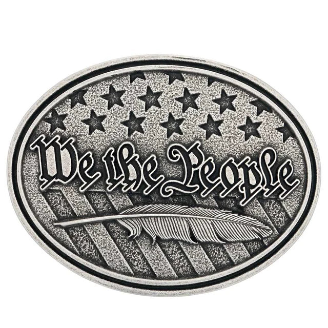 Montana Silversmiths We the People Attitude Buckle