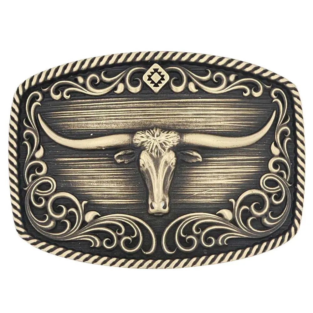 Longhorn Legend Heritage Attitude Buckle