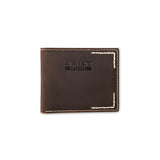 Ariat Work Mens Bifold Style Wallet Thick Stitch Brown A3403202