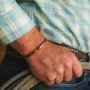 Rustic Solstice Cuff Bracelet