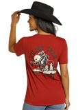 Rock & Roll Bronco Rider Graphic Tee Unisex