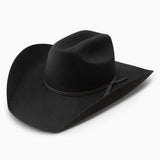 Resistol Rodeo JR Youth Wool Felt Cowboy Hat Black showcasing a stylish black design perfect for young cowboys.
