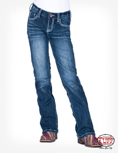 COWGIRL TUFF - Girls Edgy Jean