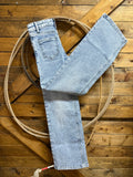Girls Cruel Girls High Rise Wide Leg Jean- Light Stonewash
