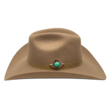 Charlie 1 Horse Keep On Strumming Jr. Youth Felt Western Hat in fawn with decorative embellishments