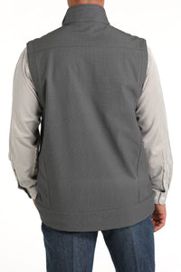 Men's Grey Concealed Carry Bonded Vest