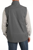 Men's Grey Concealed Carry Bonded Vest