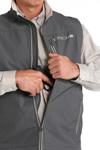 Men's Grey Concealed Carry Bonded Vest