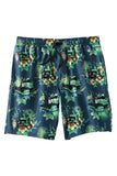 Cinch Mens Swim Trunk Green Tractor