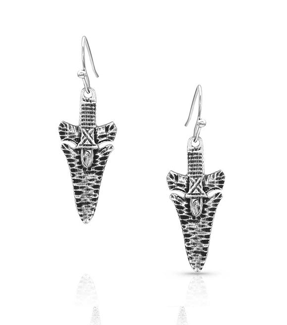 Timber Ridge Arrowhead Earrings