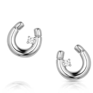 Little Light Horseshoe Earrings