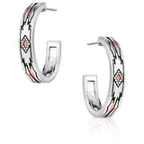 Western Sands Hoop Earrings