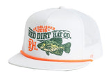 Red Dirt Hat Co. Lariat - Hooked White Orange 5 Panel Cap RDHC-529