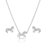 MONTANA SILVERSMITHS -All The Pretty Horses Jewelry Set