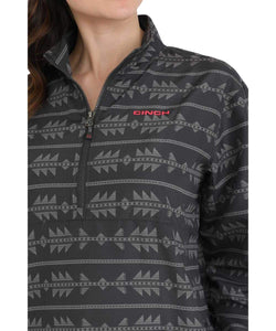 Cinch Womens Aztec 1/2 Zip Pullover