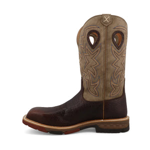 12" Western Work Boot - Nano Toe