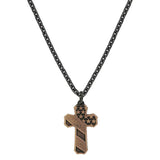 Faded Glory Cross Necklace