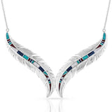 Breaking Trail Feather Necklace