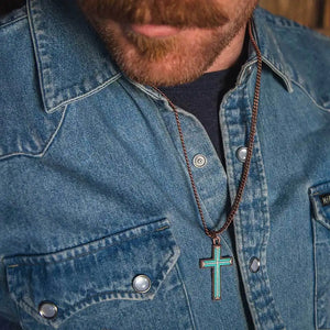 Eternal Life Cross Necklace