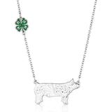 MONTANA SILVERSMITHS -4-H Pig Showman Necklace