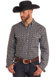 Panhandle Long Sleeve Mens Long Sleeve 2 pocket snap shirt